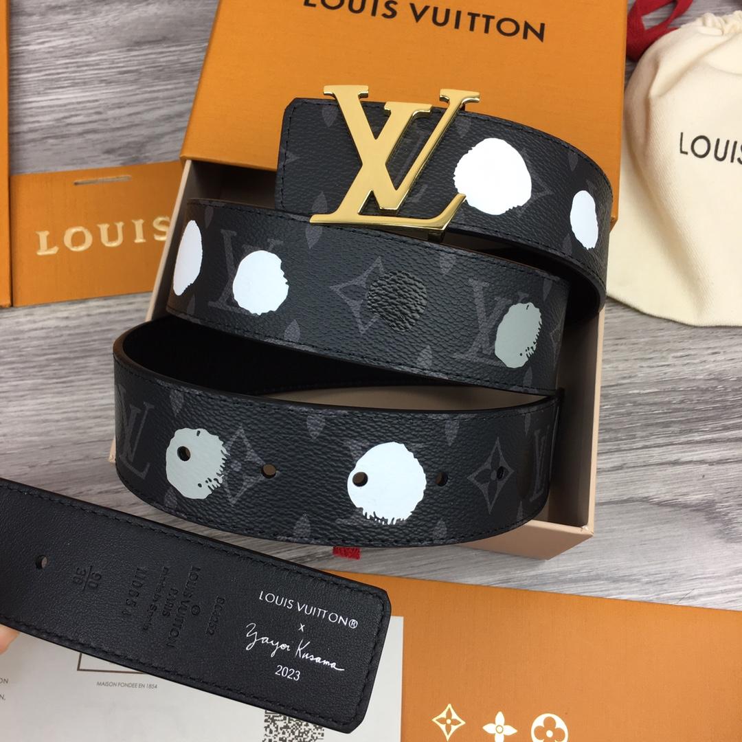 Louis Vuitton LV X YK LV Initiales 40MM Reversible Belt - PerfectKickZ