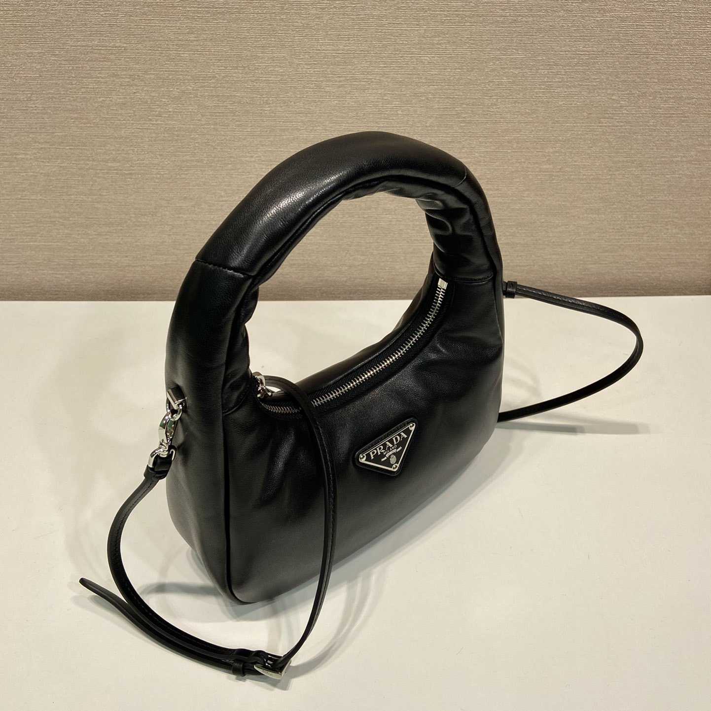 Prada Soft Padded Nappa Leather Mini-Bag - PerfectKickZ