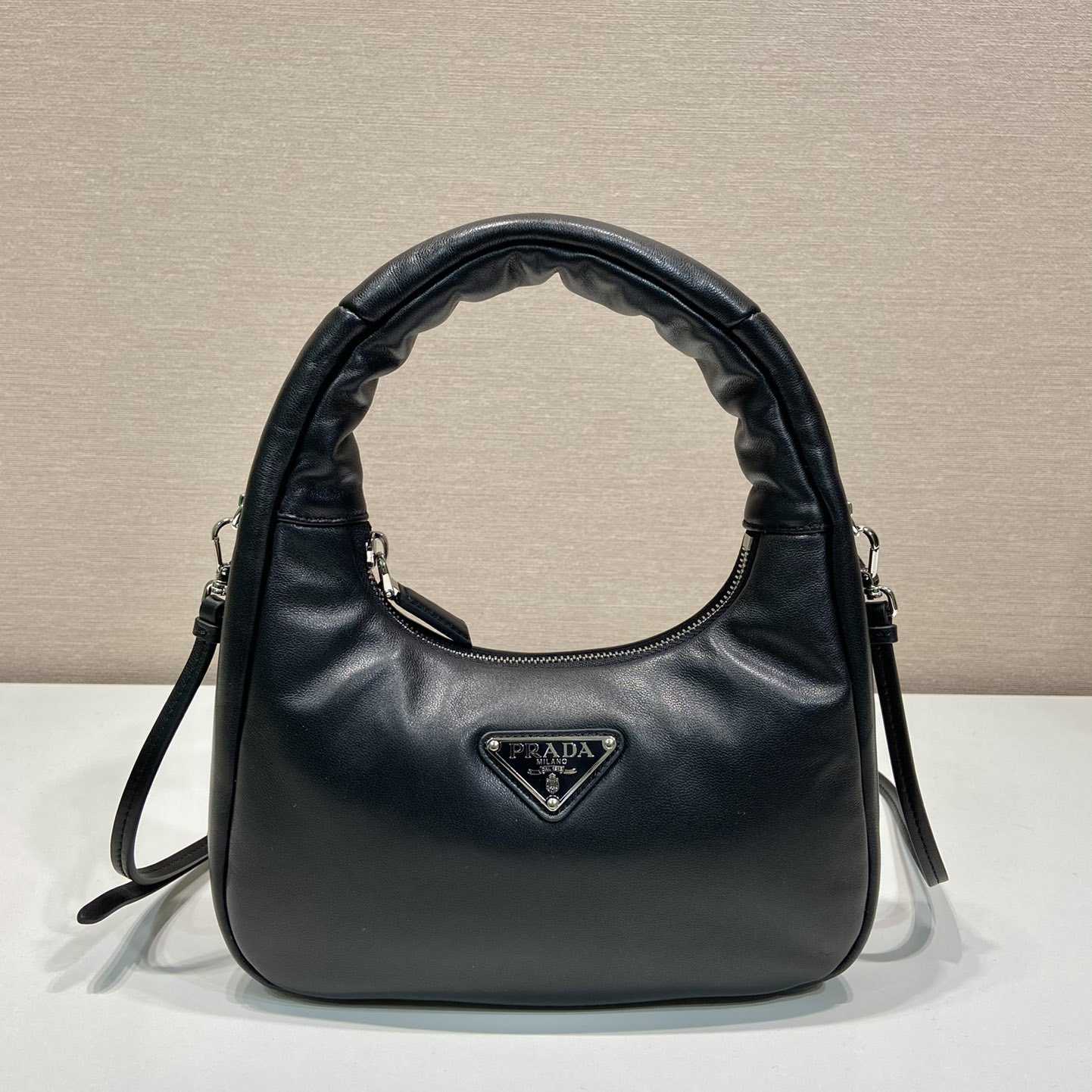 Prada Soft Padded Nappa Leather Mini-Bag - PerfectKickZ