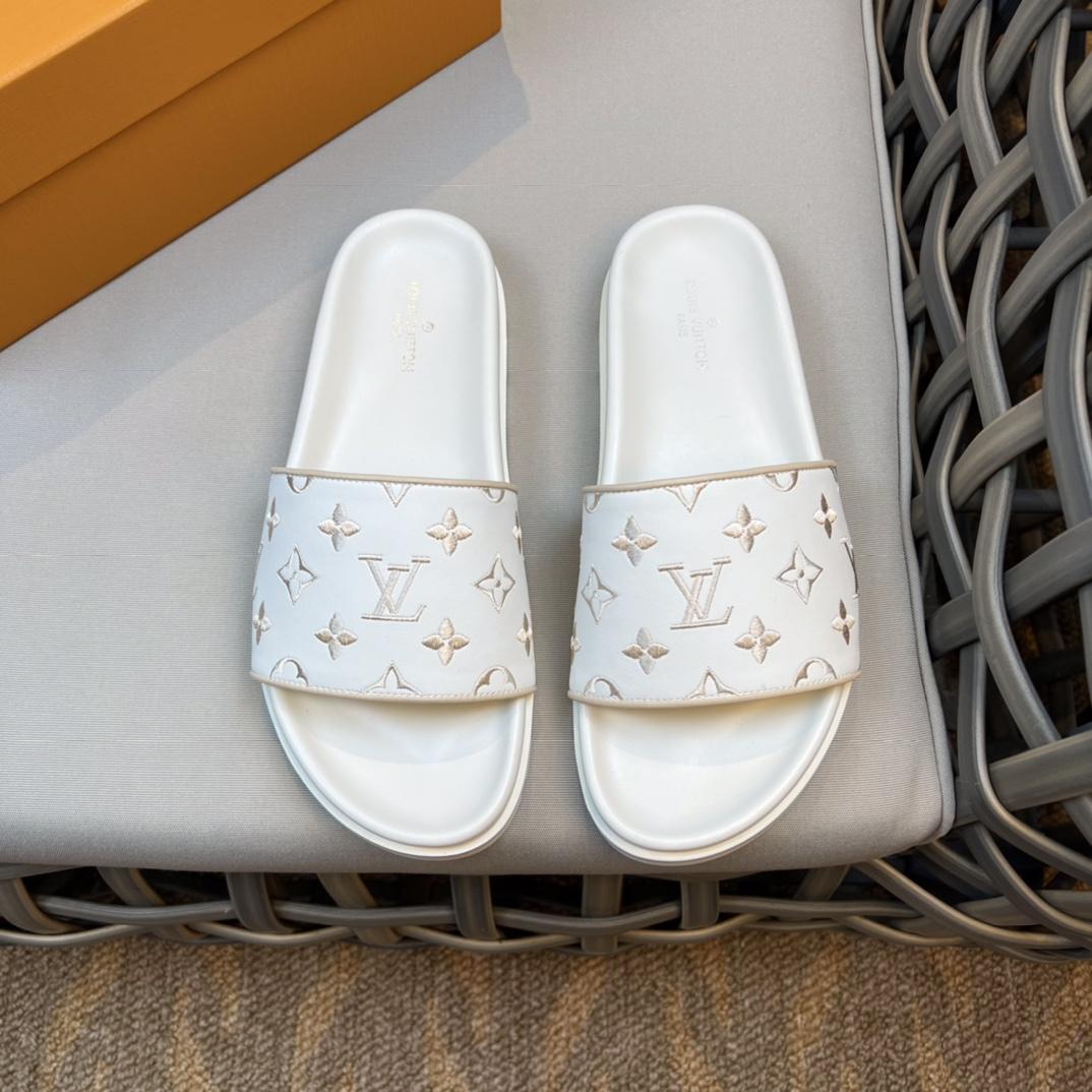 Louis Vuitton Monogram Sandals - PerfectKickZ