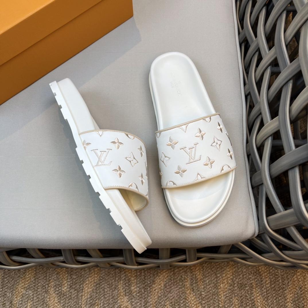 Louis Vuitton Monogram Sandals - PerfectKickZ