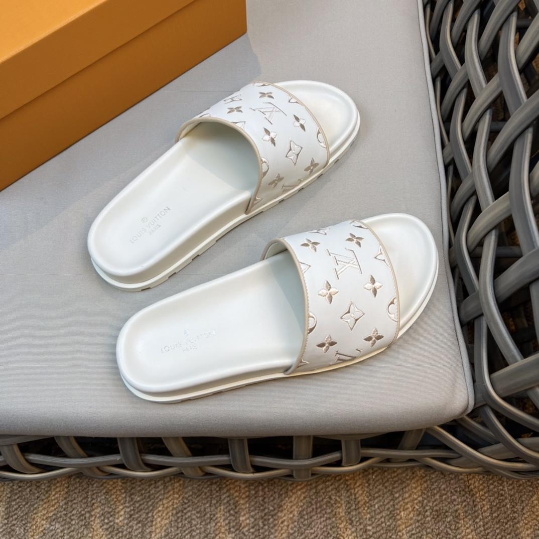 Louis Vuitton Monogram Sandals - PerfectKickZ