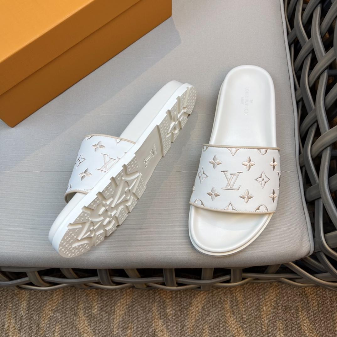 Louis Vuitton Monogram Sandals - PerfectKickZ