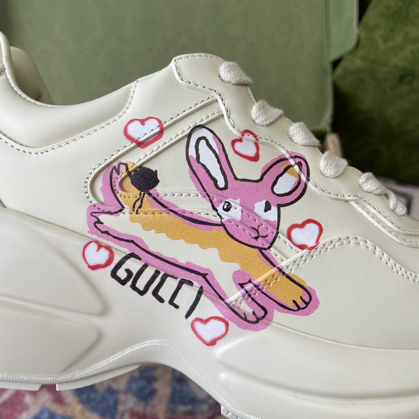 Gucci Rhyton Sneakers(upon uk size) - PerfectKickZ