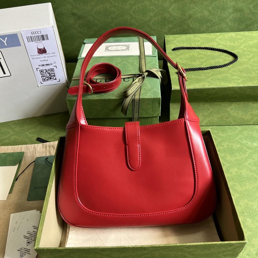 Gucci Jackie 1961 Small Shoulder Bag(27.5*19*4cm) - PerfectKickZ