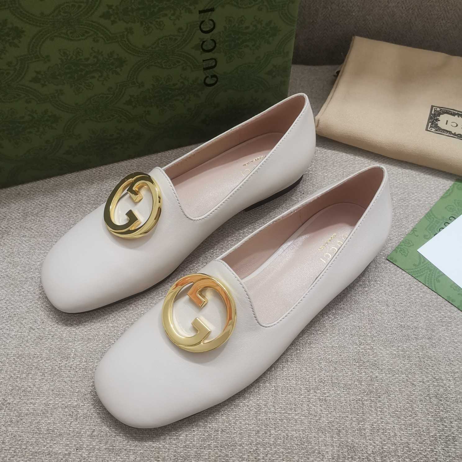 Gucci Blonde Women's Ballet Flat - PerfectKickZ