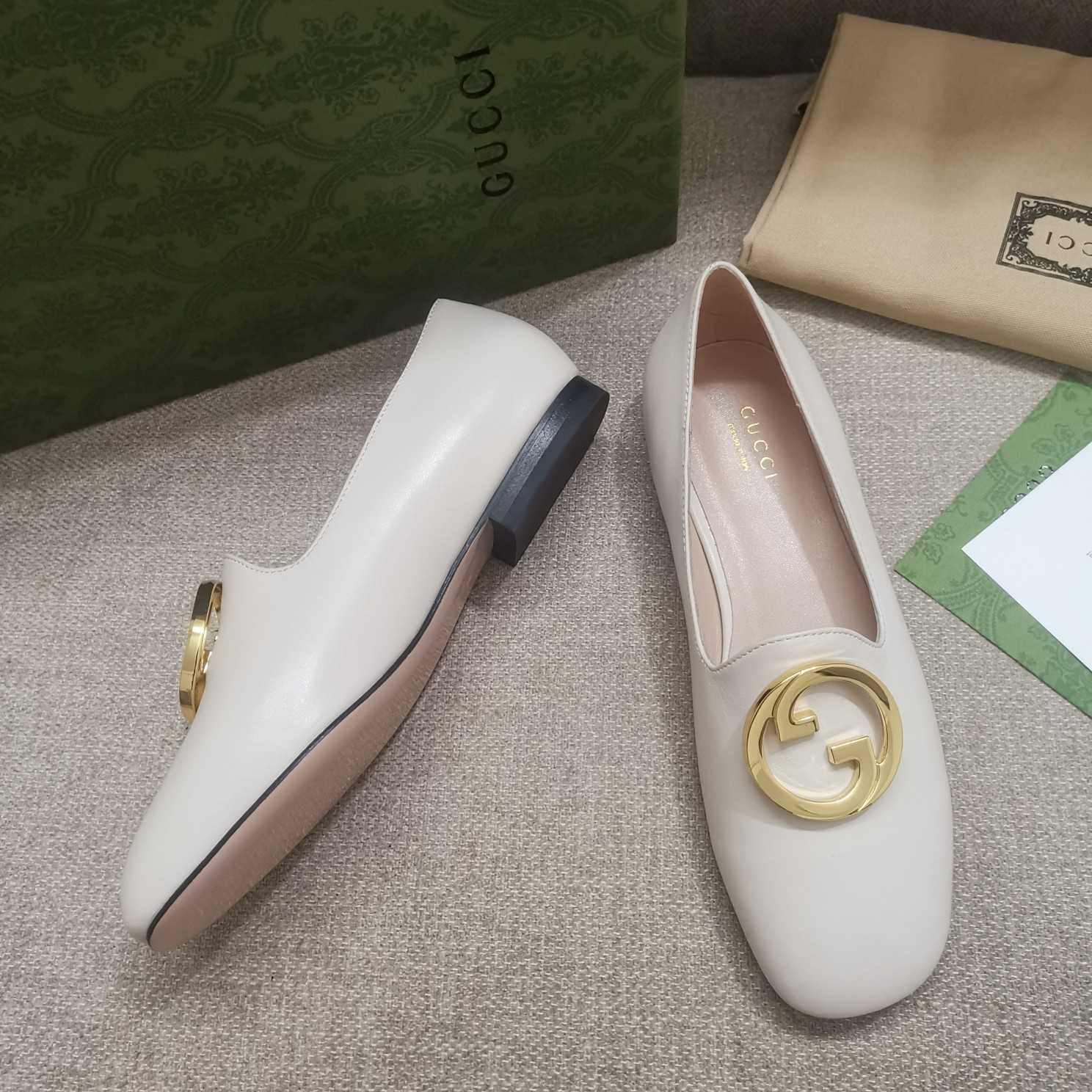 Gucci Blonde Women's Ballet Flat - PerfectKickZ