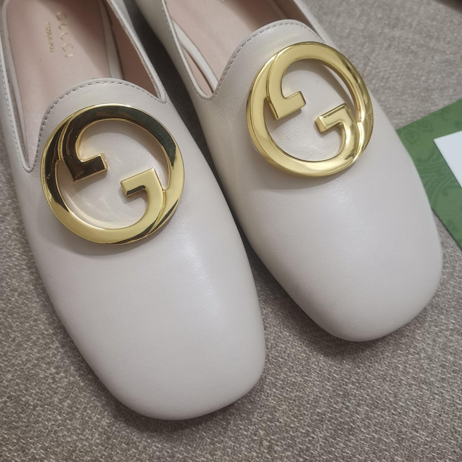Gucci Blonde Women's Ballet Flat - PerfectKickZ
