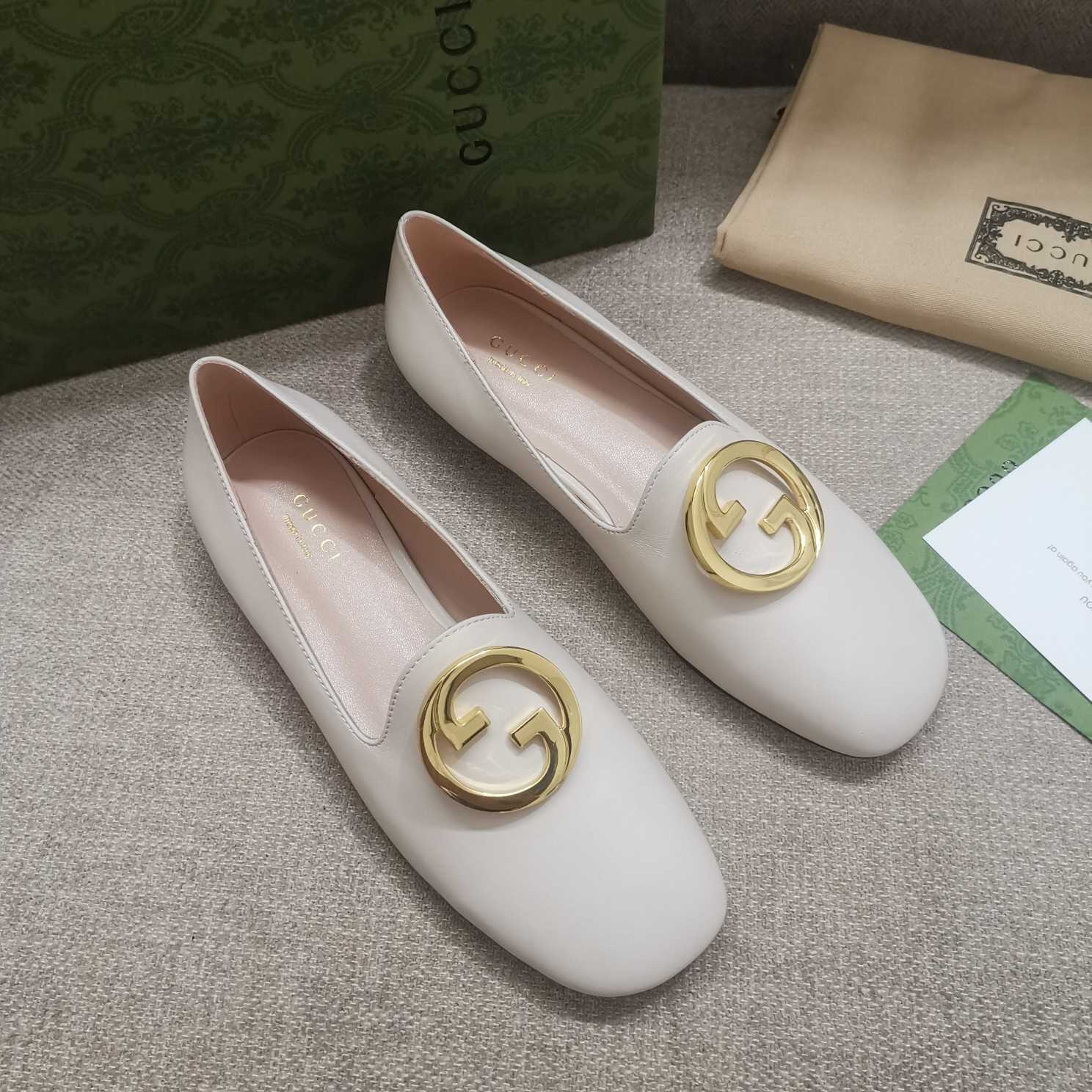 Gucci Blonde Women's Ballet Flat - PerfectKickZ