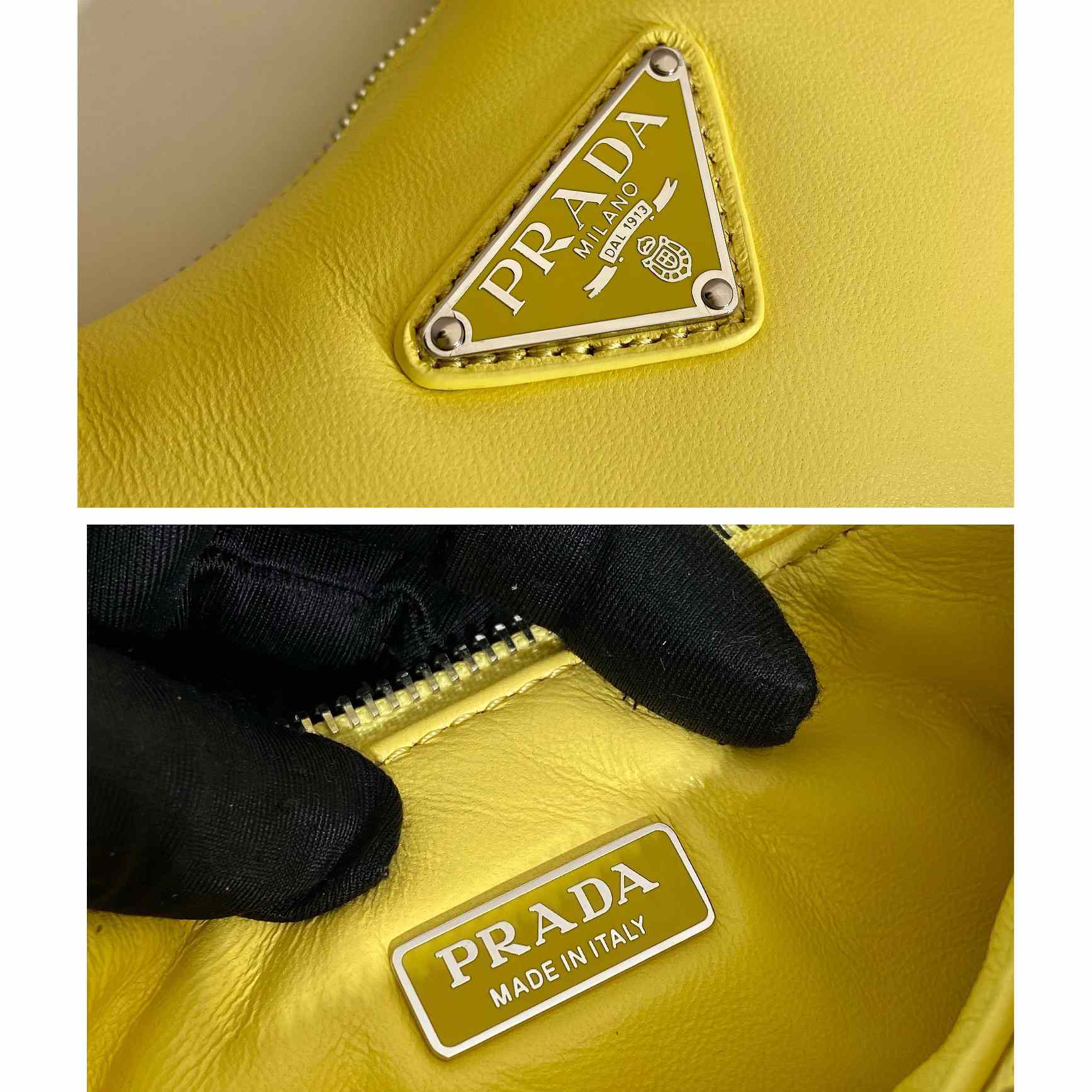 Prada Soft Padded Nappa Leather Mini-Bag - PerfectKickZ