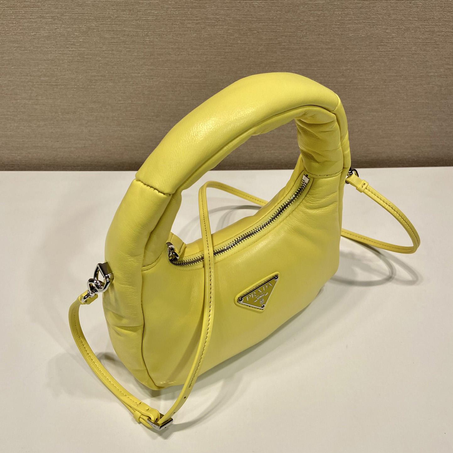Prada Soft Padded Nappa Leather Mini-Bag - PerfectKickZ