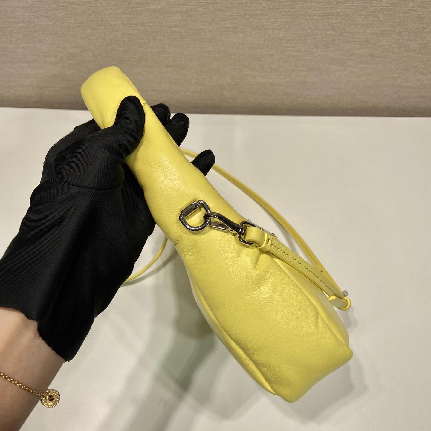 Prada Soft Padded Nappa Leather Mini-Bag - PerfectKickZ