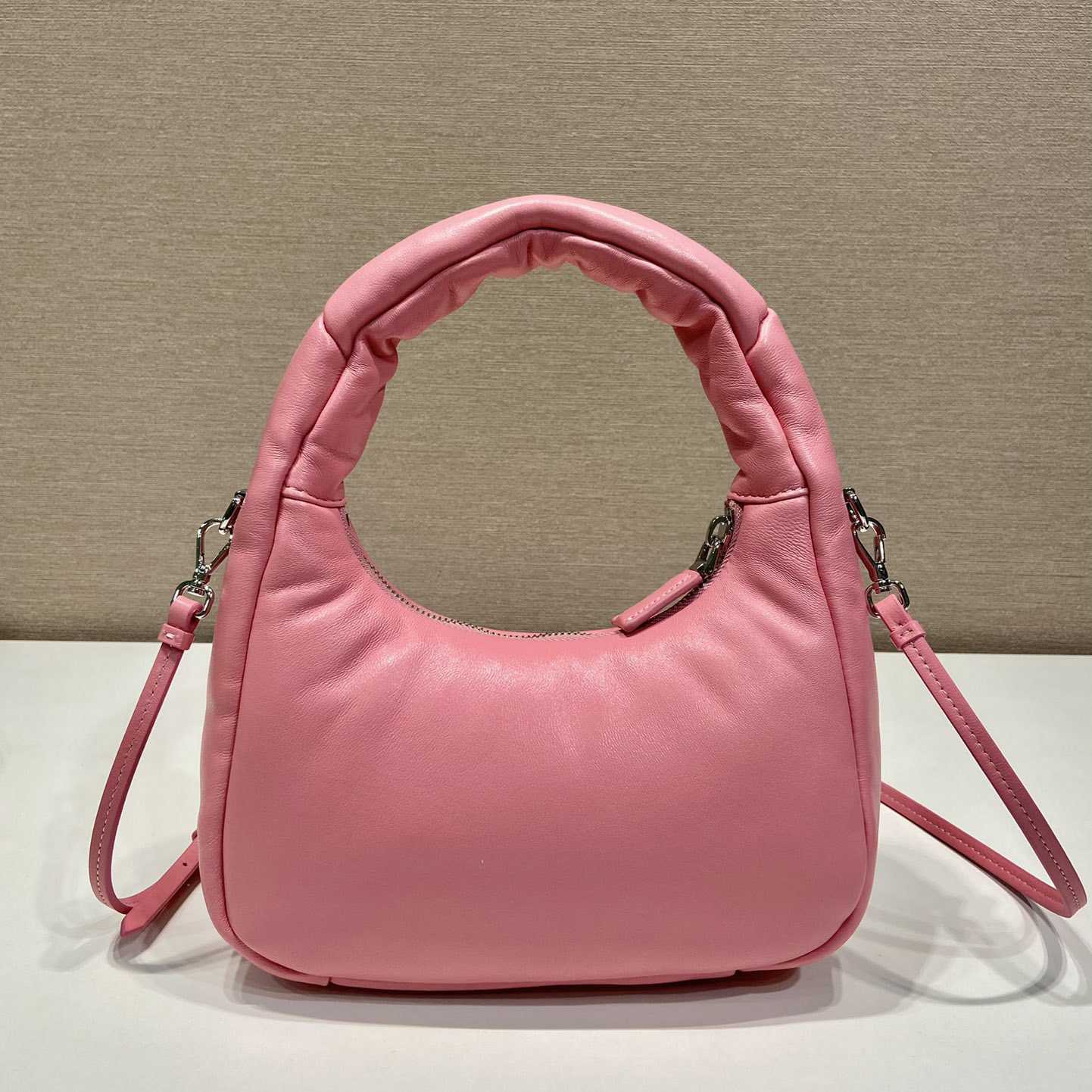 Prada Soft Padded Nappa Leather Mini-Bag - PerfectKickZ