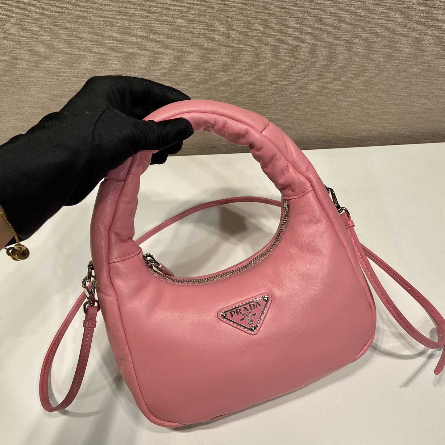 Prada Soft Padded Nappa Leather Mini-Bag - 