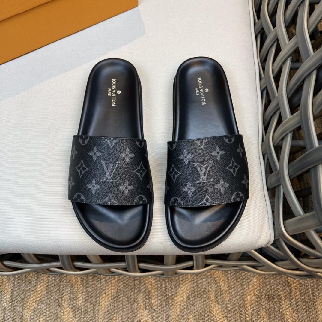Louis Vuitton Monogram Sandals - PerfectKickZ