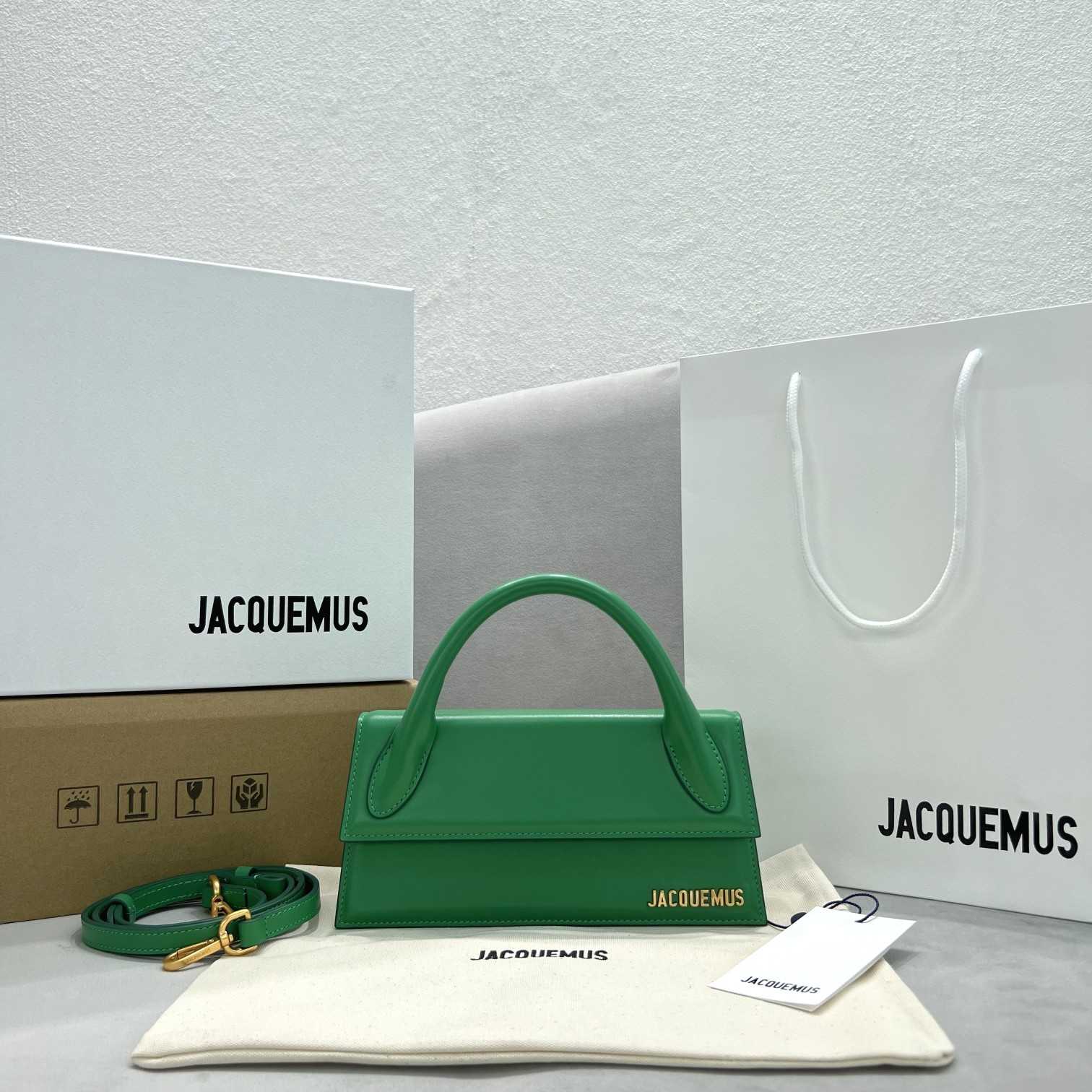 Jacquemus Le Chiquito Long Leather Handbag - PerfectKickZ