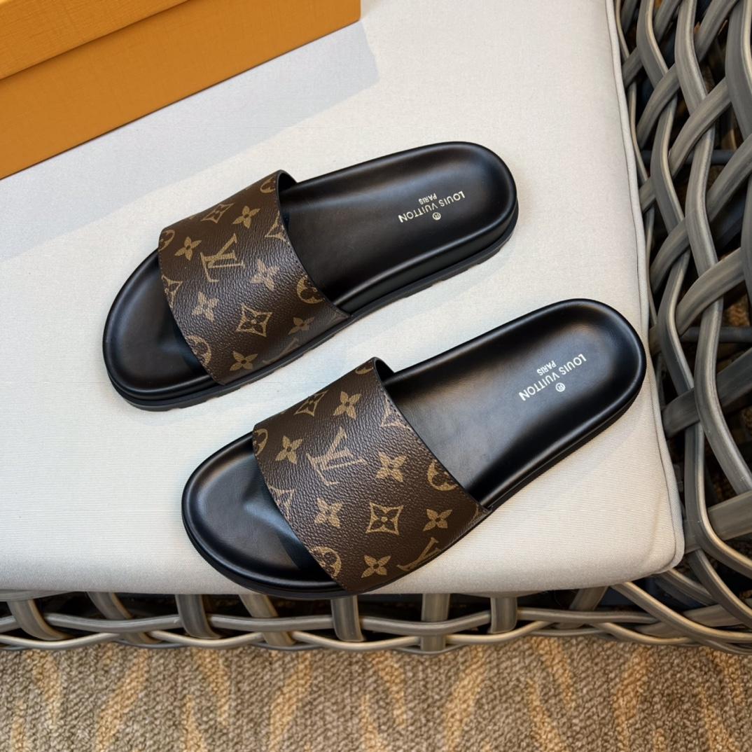 Louis Vuitton Monogram Sandals - PerfectKickZ
