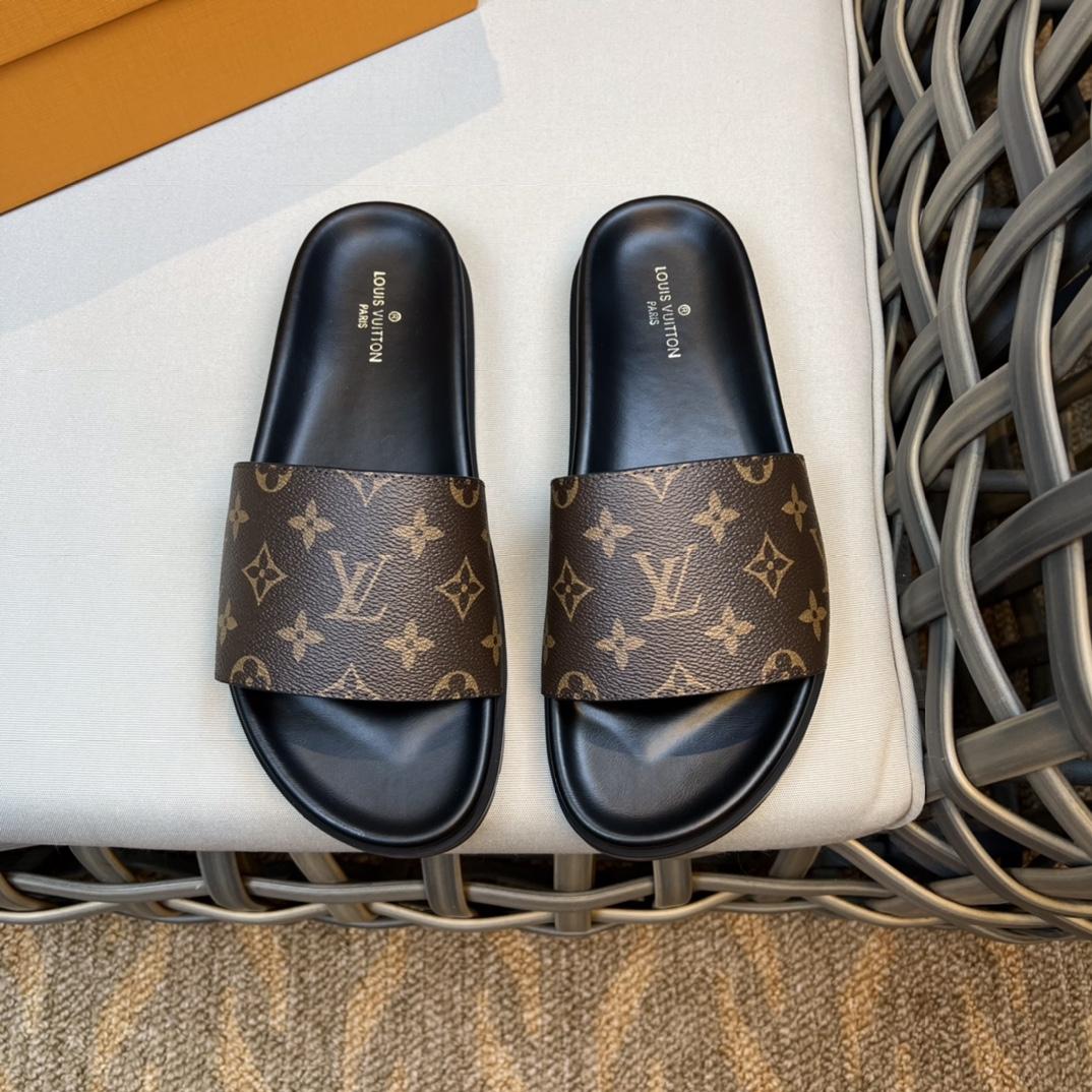 Louis Vuitton Monogram Sandals - PerfectKickZ