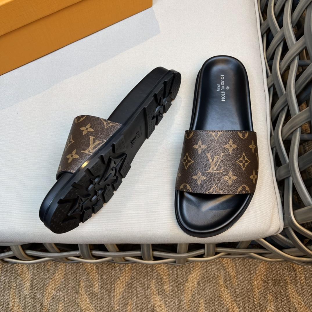 Louis Vuitton Monogram Sandals - PerfectKickZ