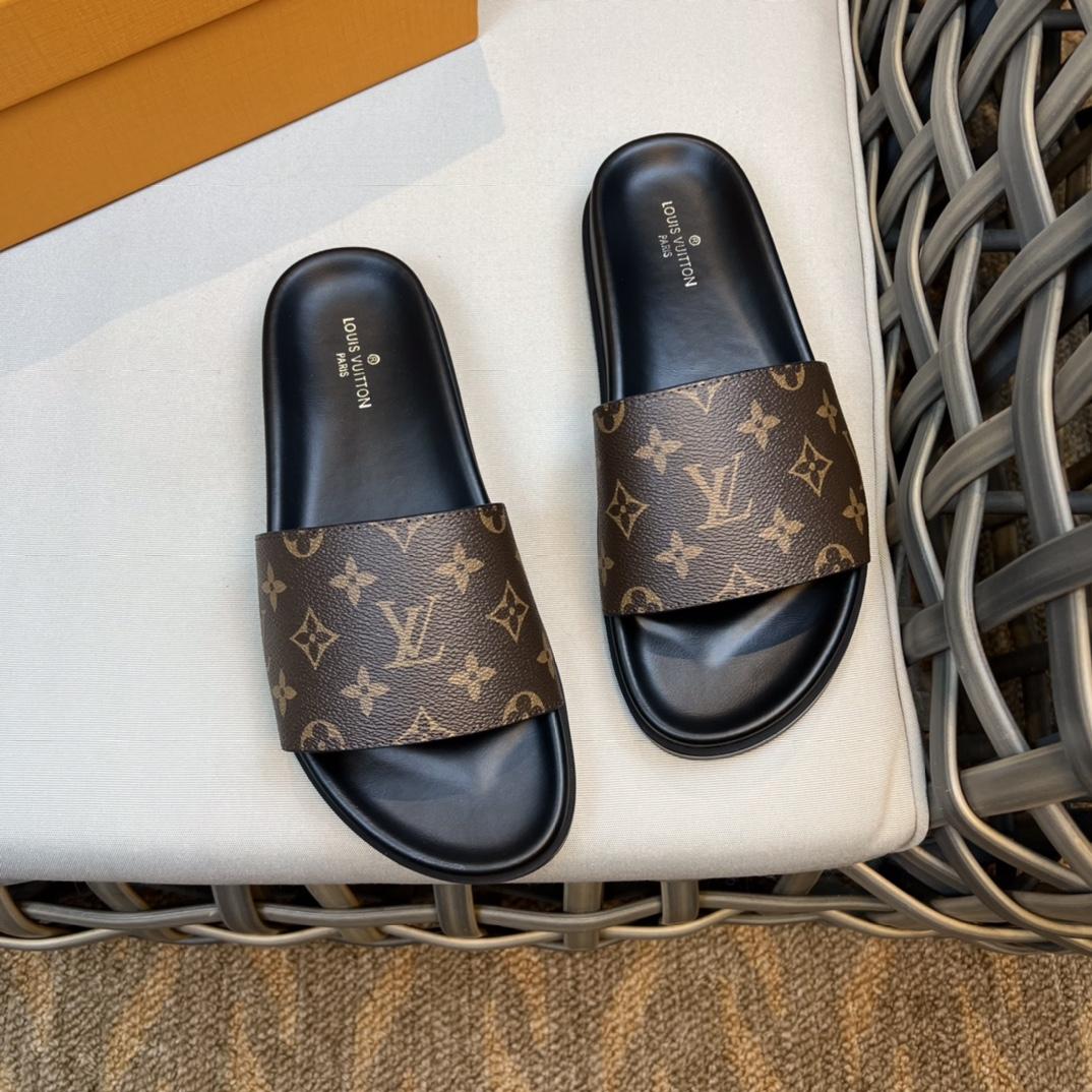 Louis Vuitton Monogram Sandals - PerfectKickZ
