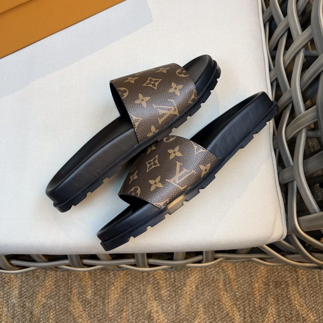 Louis Vuitton Monogram Sandals - PerfectKickZ