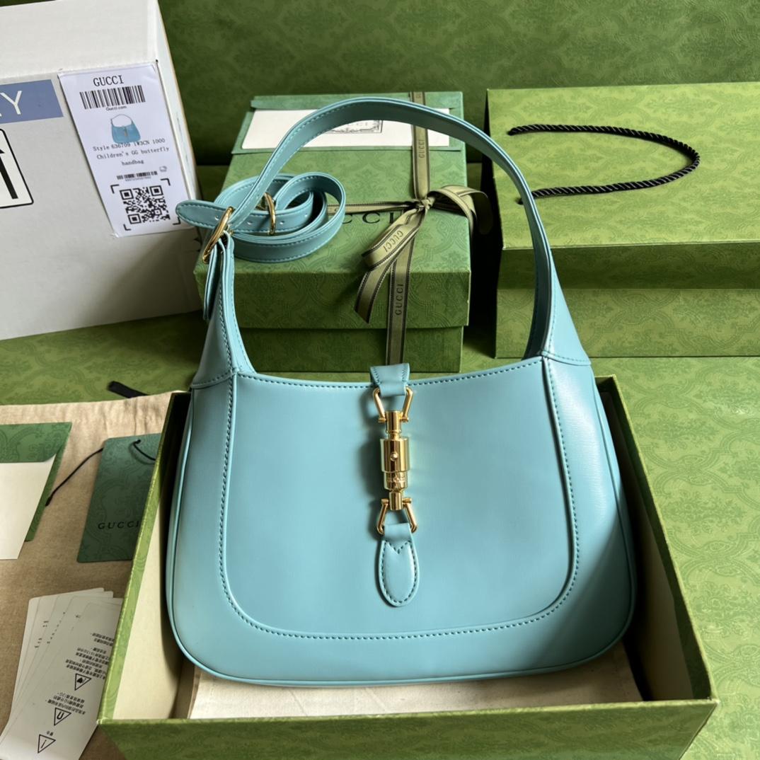 Gucci Jackie 1961 Small Shoulder Bag(27.5*19*4cm) - PerfectKickZ