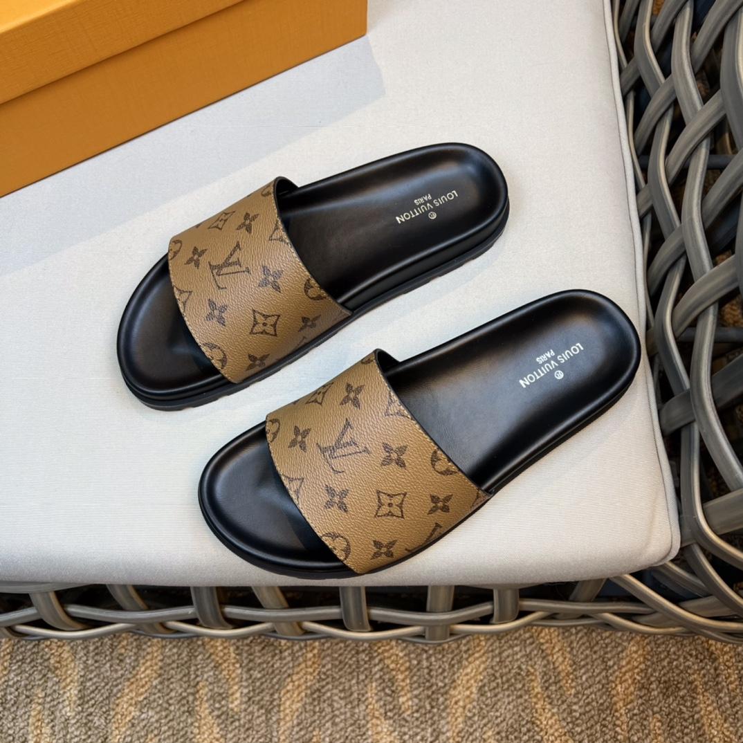 Louis Vuitton Monogram Sandals - PerfectKickZ