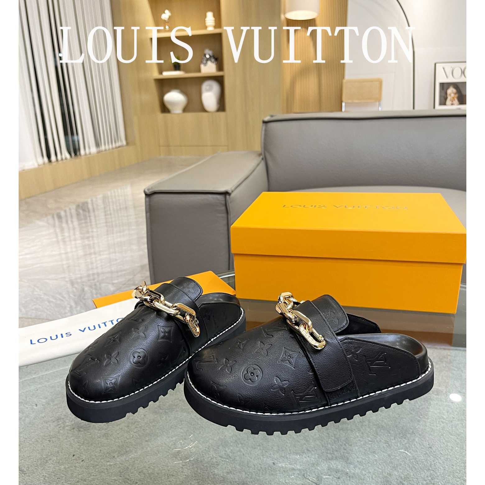 Louis Vuitton Lv Cosy Flat Comfort Clog        1AB3OS - PerfectKickZ