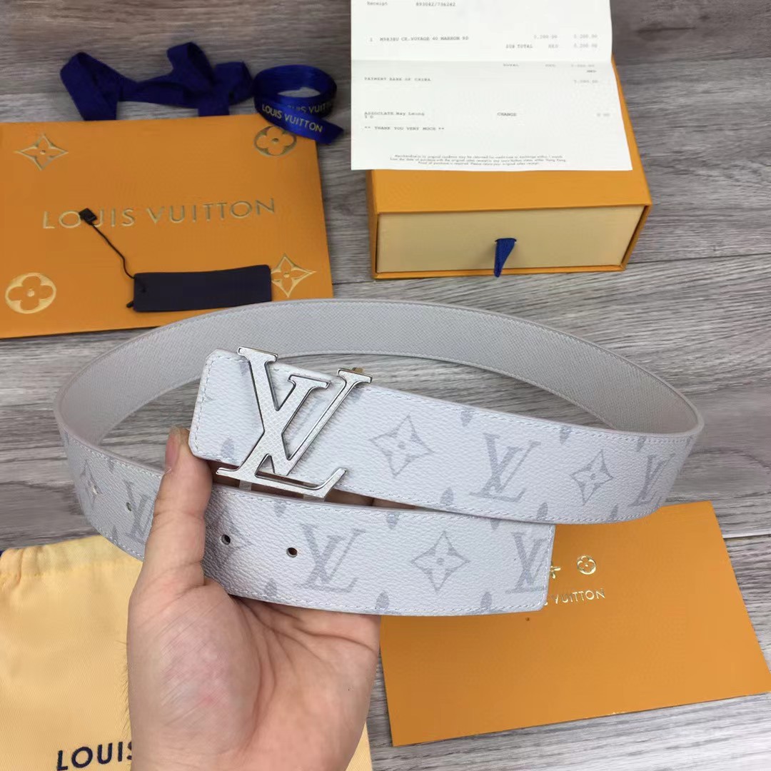 Louis Vuitton LV Initiales 40MM Reversible Belt     M0158V - PerfectKickZ