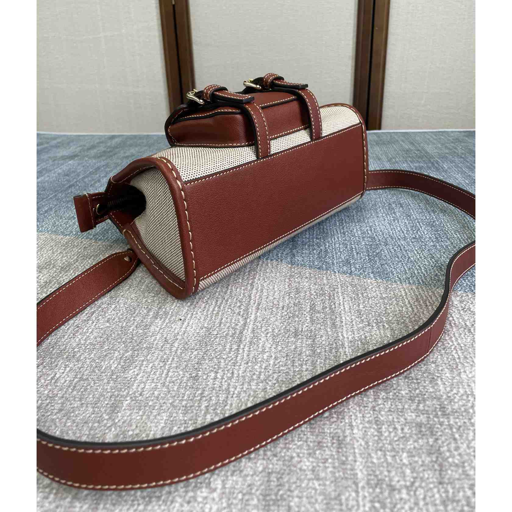 Chloe Edith Beige Brown Mini In Shoulder Bags(26.5-16-11cm) - PerfectKickZ