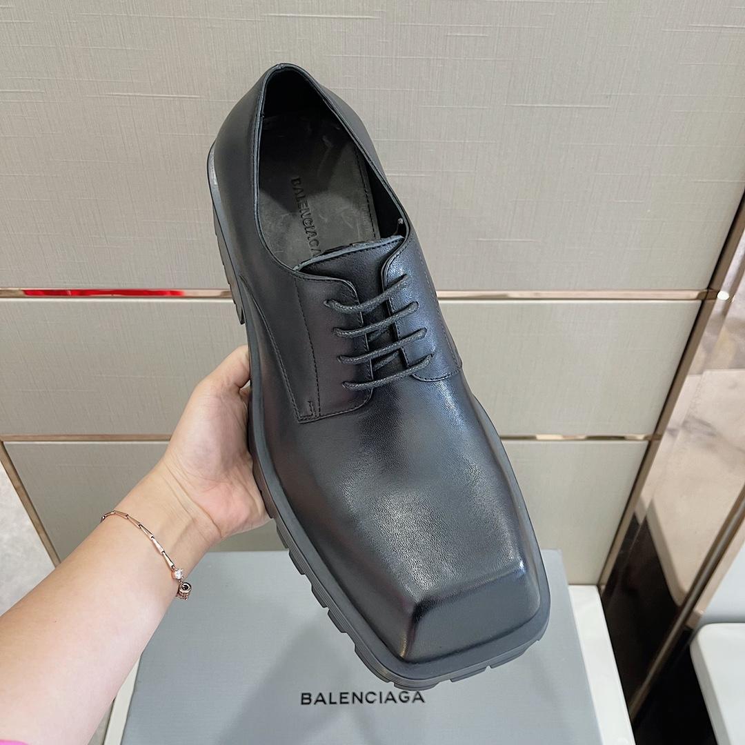 Balenciaga Men's Rhino Derby In Black  - PerfectKickZ