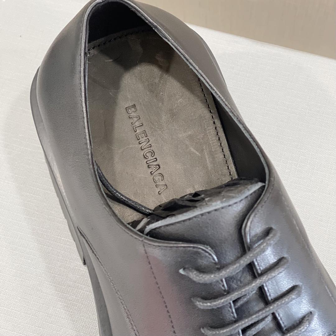 Balenciaga Men's Rhino Derby In Black  - PerfectKickZ