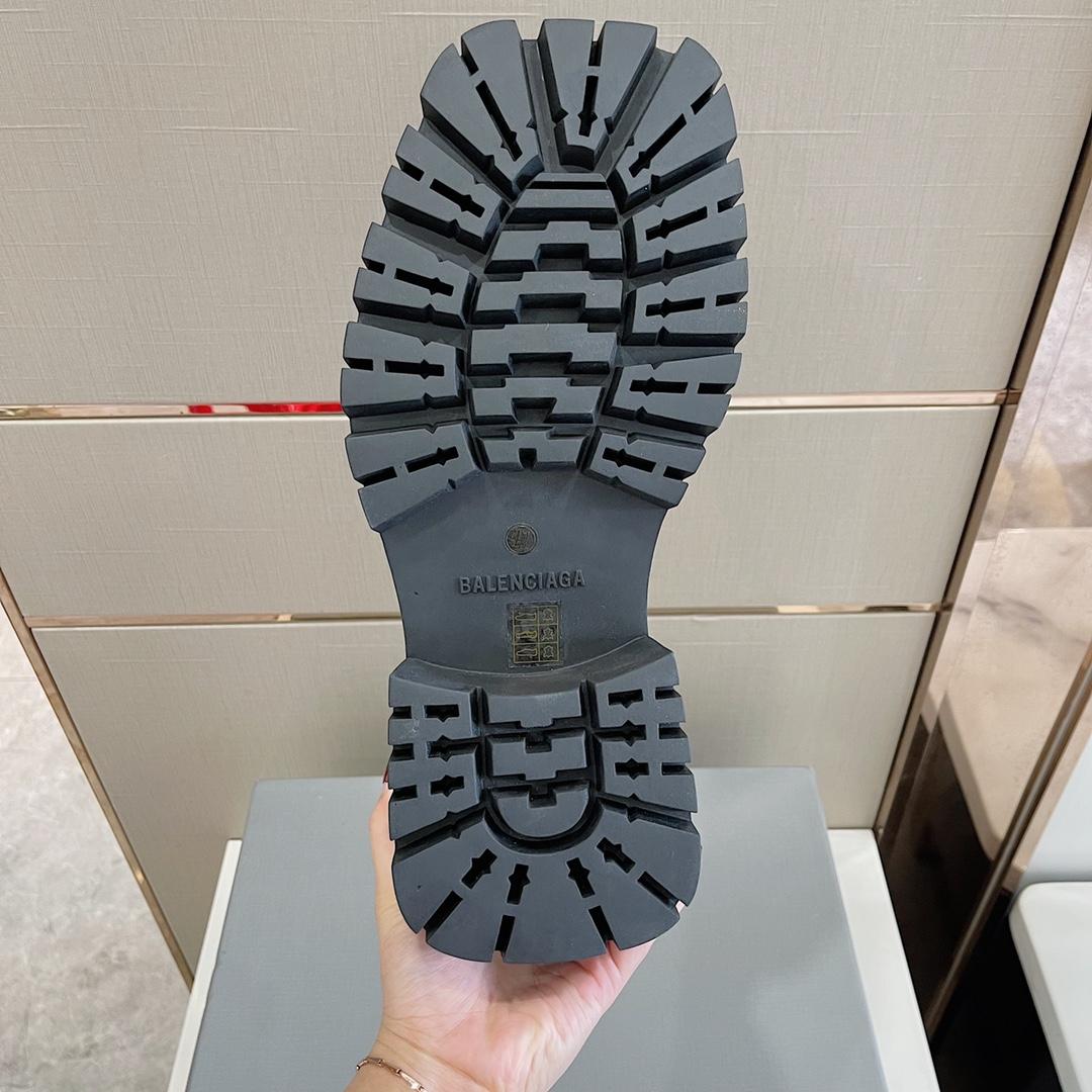 Balenciaga Men's Rhino Derby In Black  - PerfectKickZ