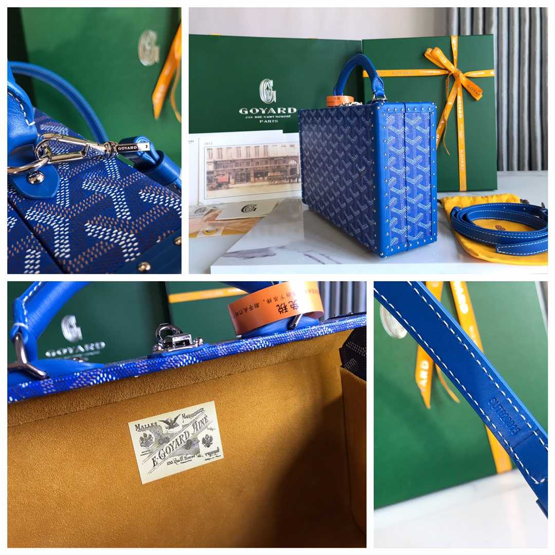 Goyard Grand Hôtel Trunk Bag  - PerfectKickZ