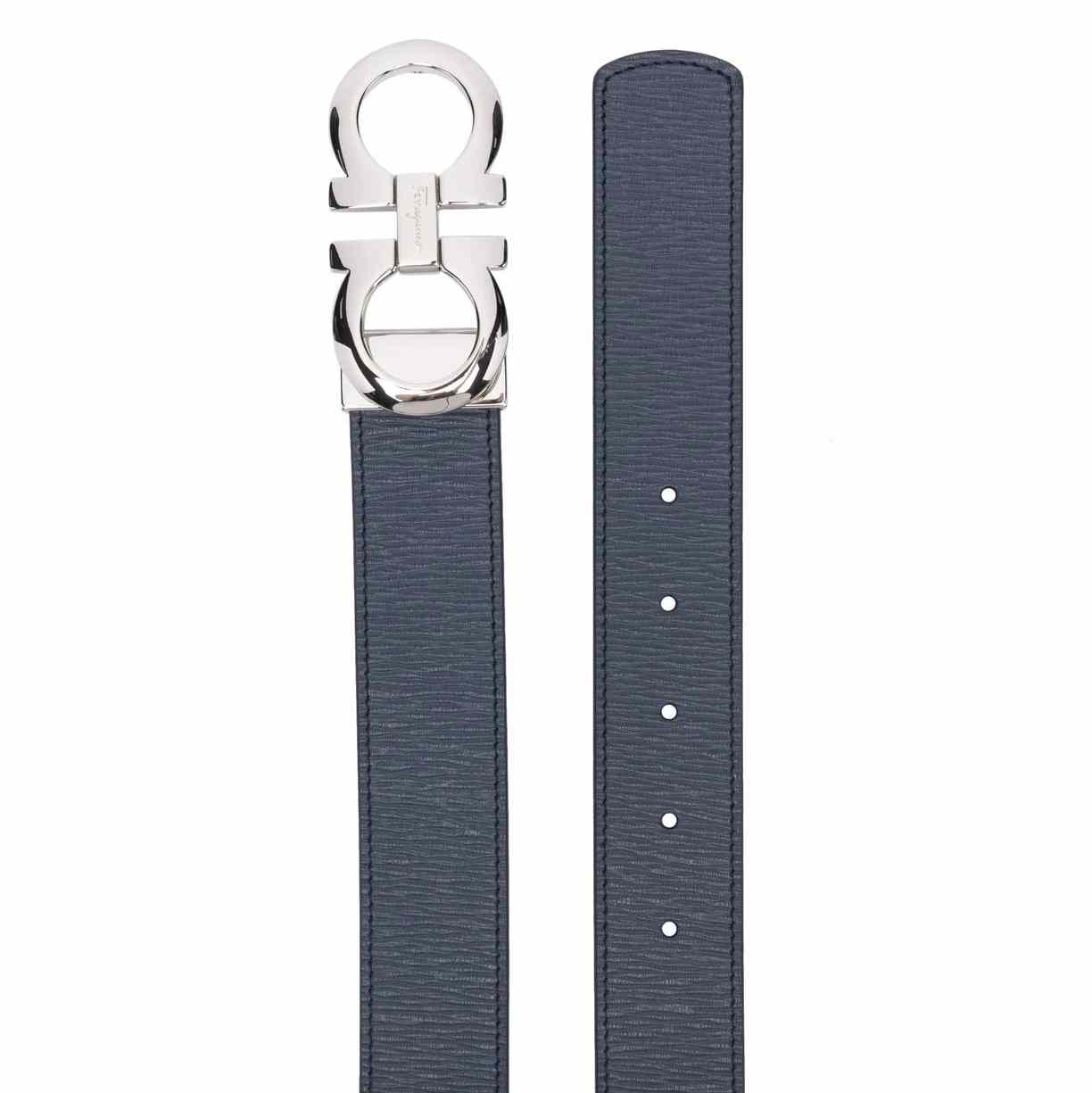 Ferragamo Logo-plaque Leather Belt - PerfectKickZ