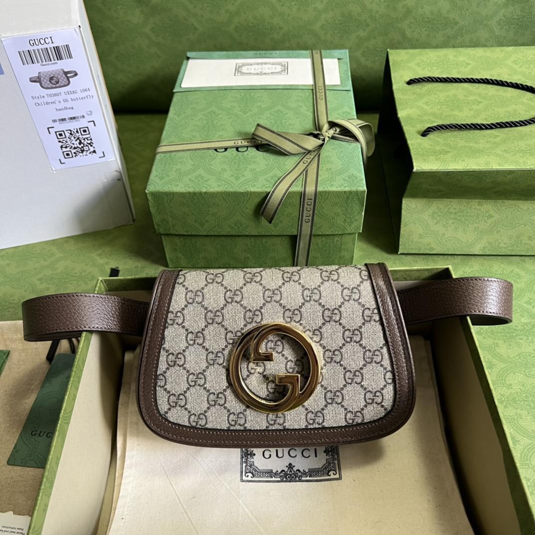 Gucci Blondie Belt Bag(21.5*13*4.5cm) - PerfectKickZ