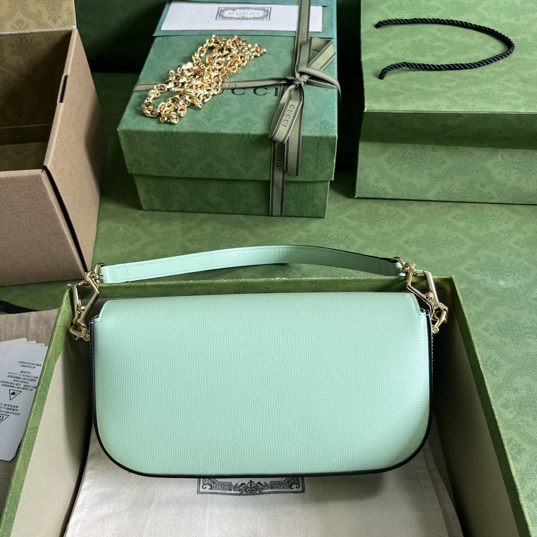Gucci Horsebit 1955 Small Shoulder Bag(24-13-5cm)   - PerfectKickZ