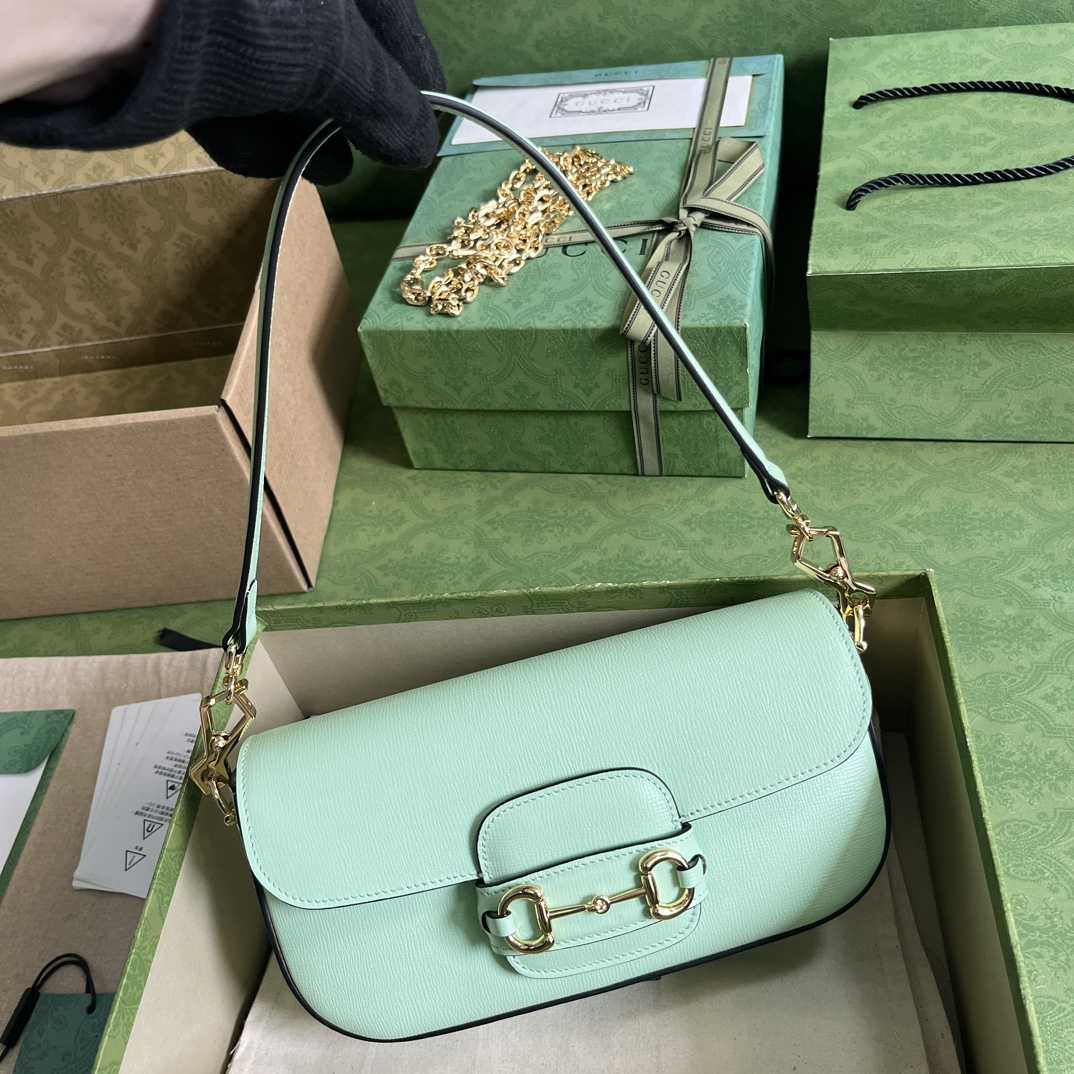 Gucci Horsebit 1955 Small Shoulder Bag(24-13-5cm)   - PerfectKickZ
