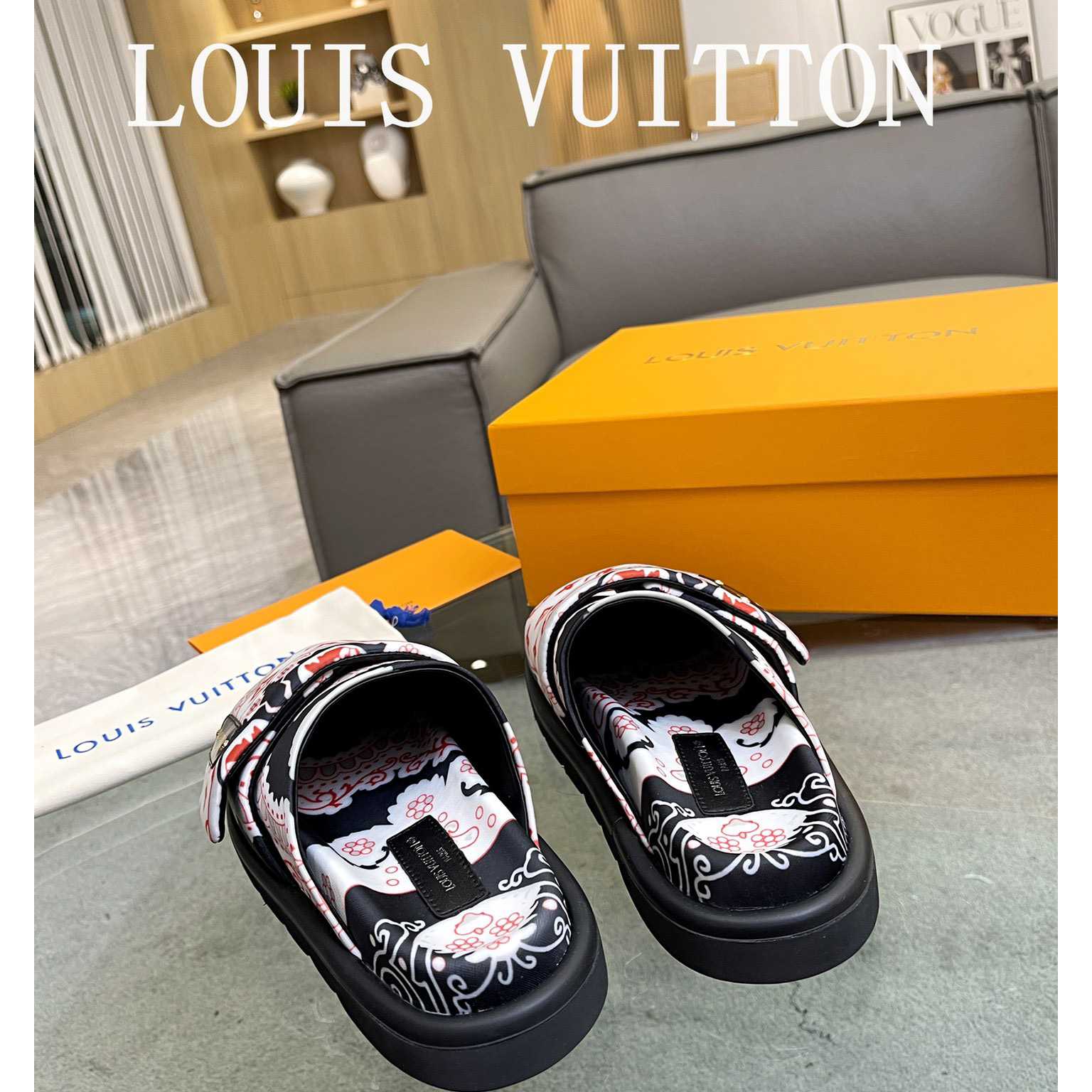 Louis Vuitton Slipper Pillow Flat Comfort Mule       - PerfectKickZ