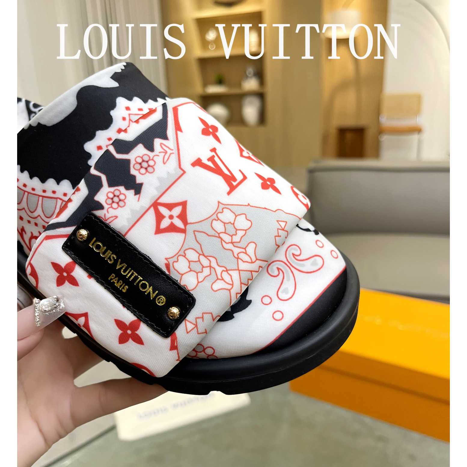 Louis Vuitton Slipper Pillow Flat Comfort Mule       - PerfectKickZ