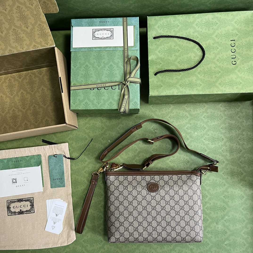 Gucci Messenger bag with Interlocking G(30-22.5-5cm) - PerfectKickZ