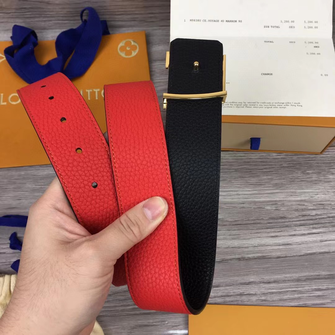 Louis Vuitton Reversible Belt  40mm - PerfectKickZ