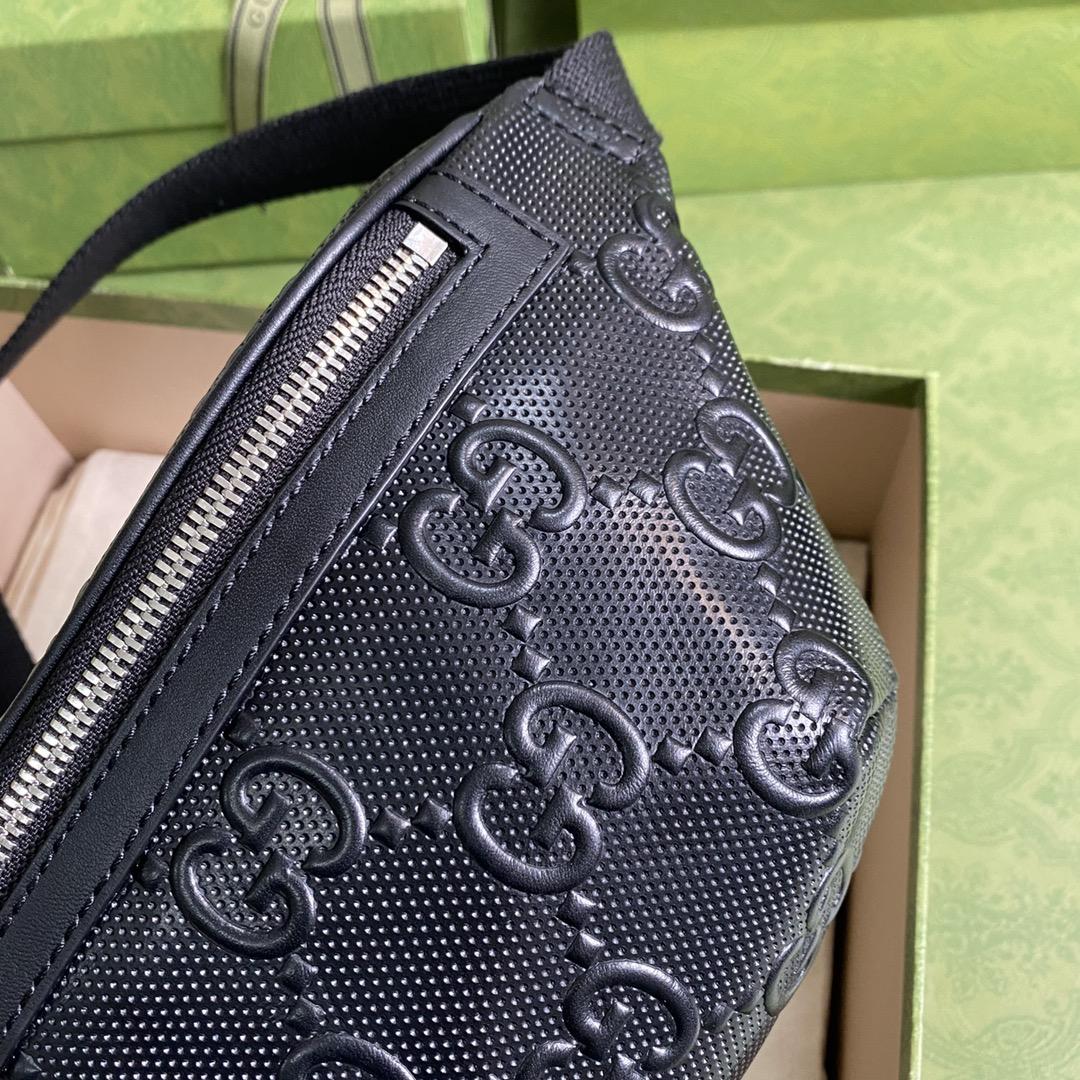 Gucci GG Embossed Belt Bag  (23×13×5cm) - PerfectKickZ