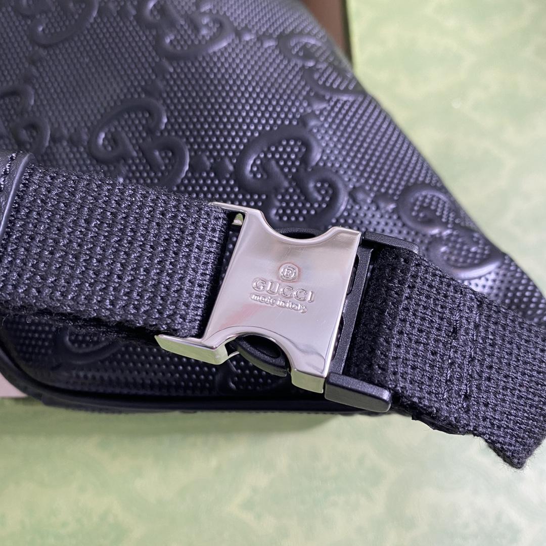 Gucci GG Embossed Belt Bag  (23×13×5cm) - PerfectKickZ