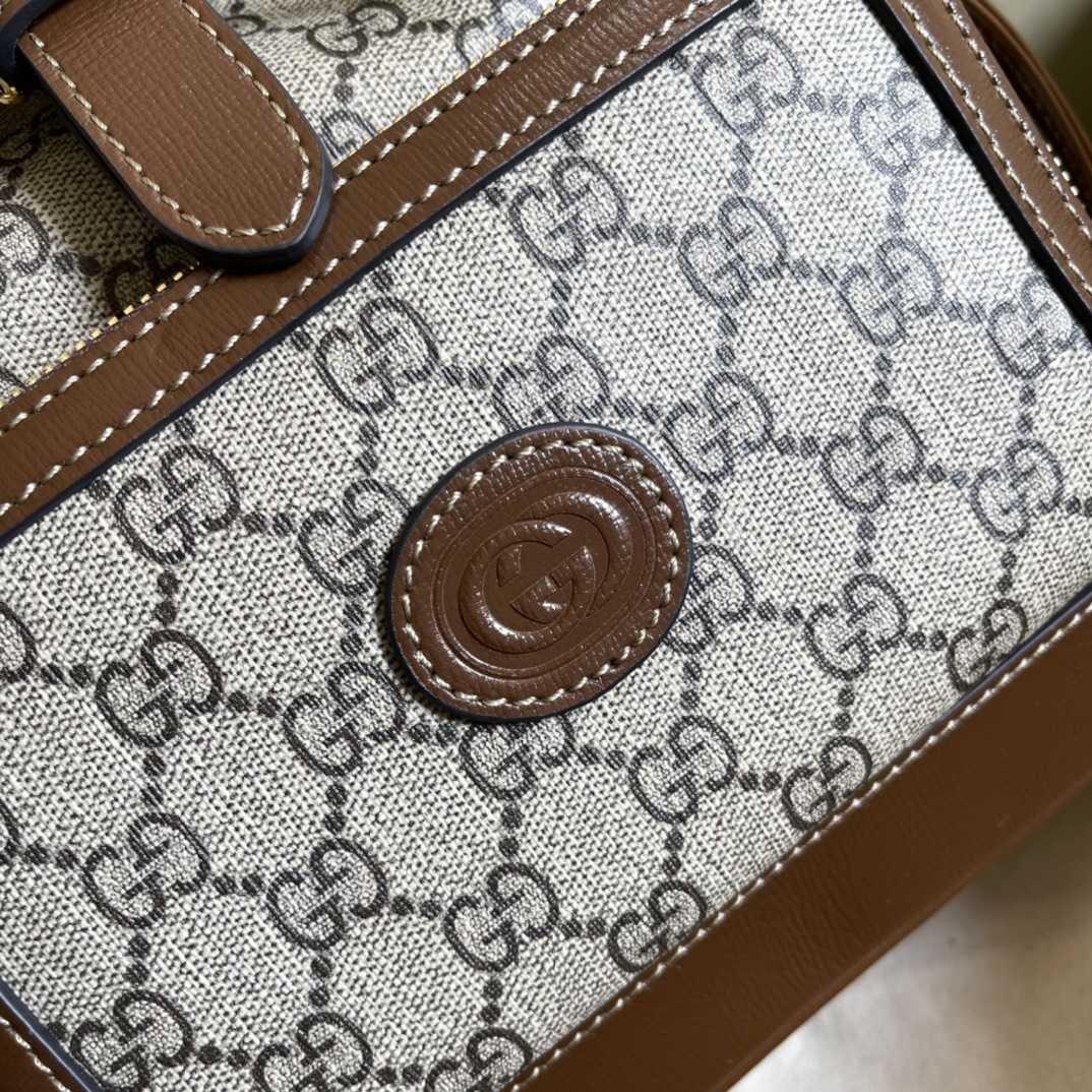 Gucci Backpack With Interlocking G(26.5- 30- 13cm) - PerfectKickZ