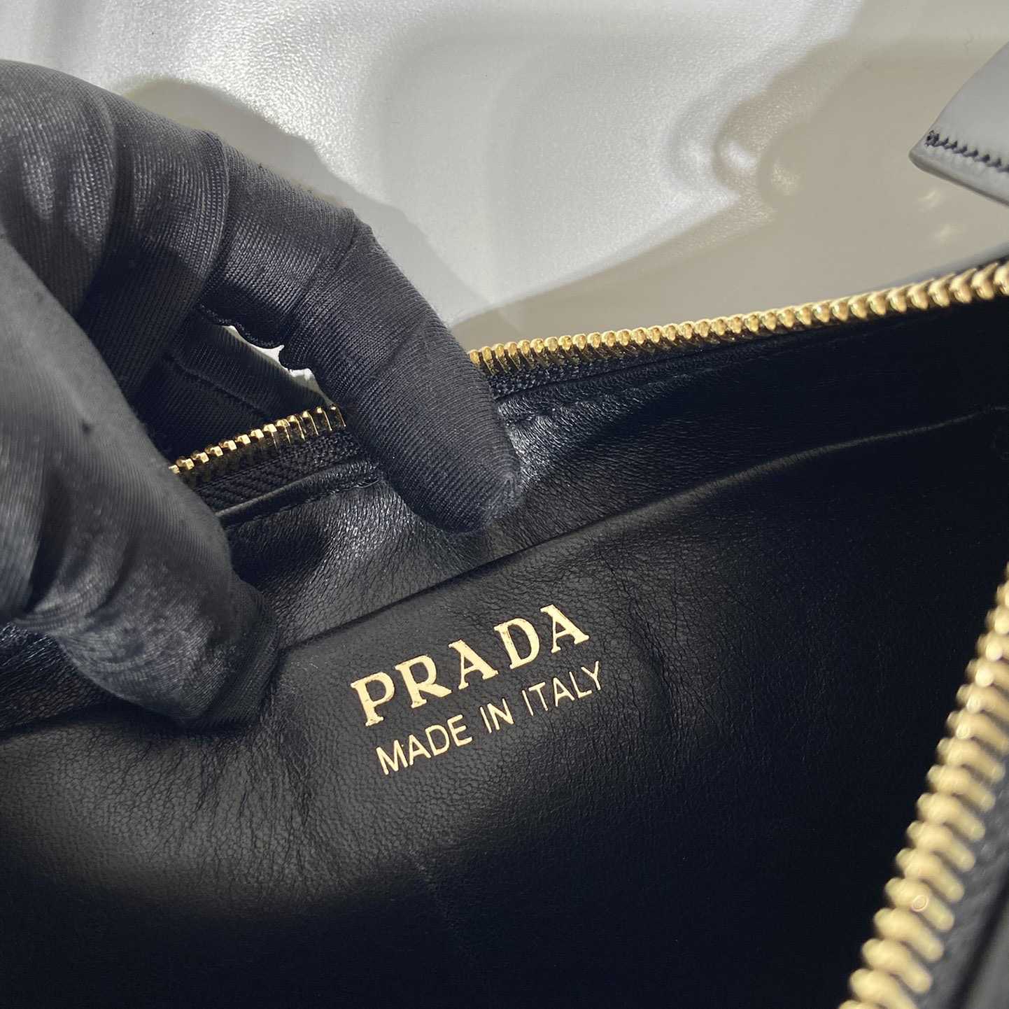 Prada Leather Shoulder Bag - PerfectKickZ