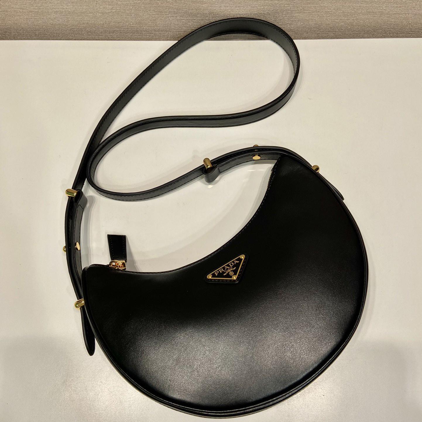 Prada Leather Shoulder Bag - PerfectKickZ