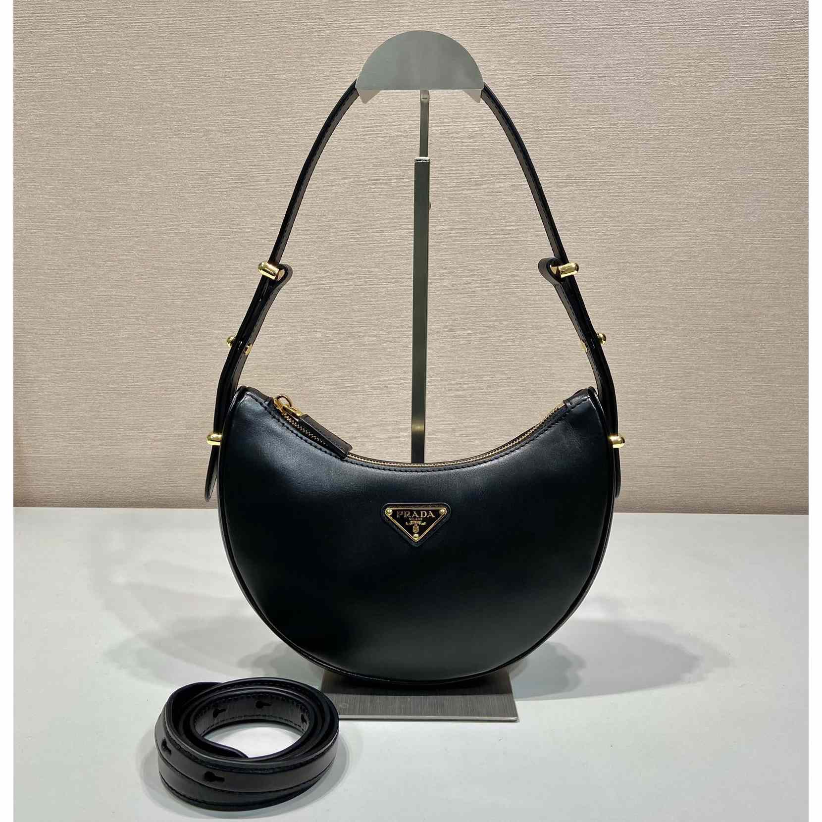 Prada Leather Shoulder Bag - PerfectKickZ