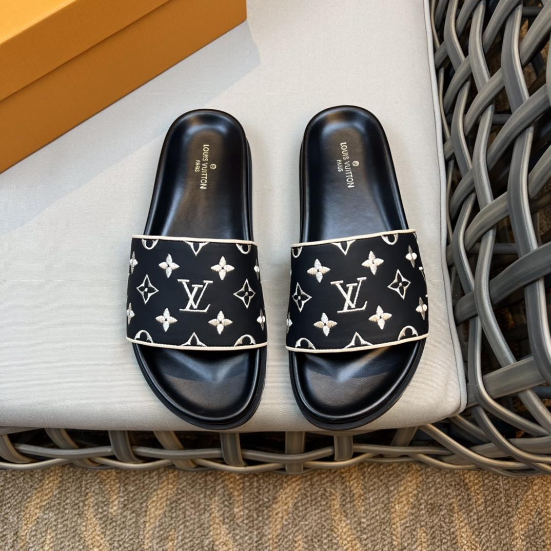 Louis Vuitton Monogram Sandals - PerfectKickZ