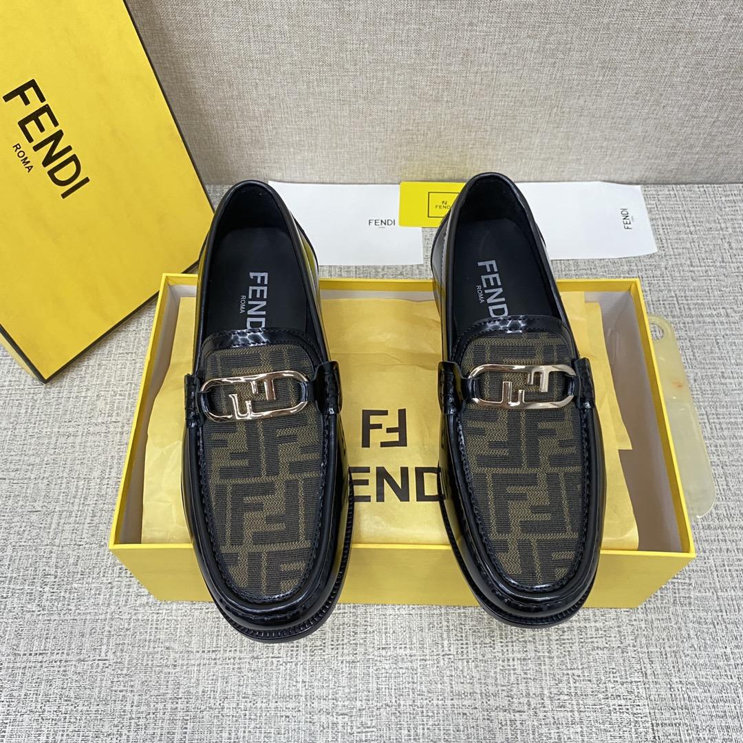 Fendi O-Lock Loafers - PerfectKickZ